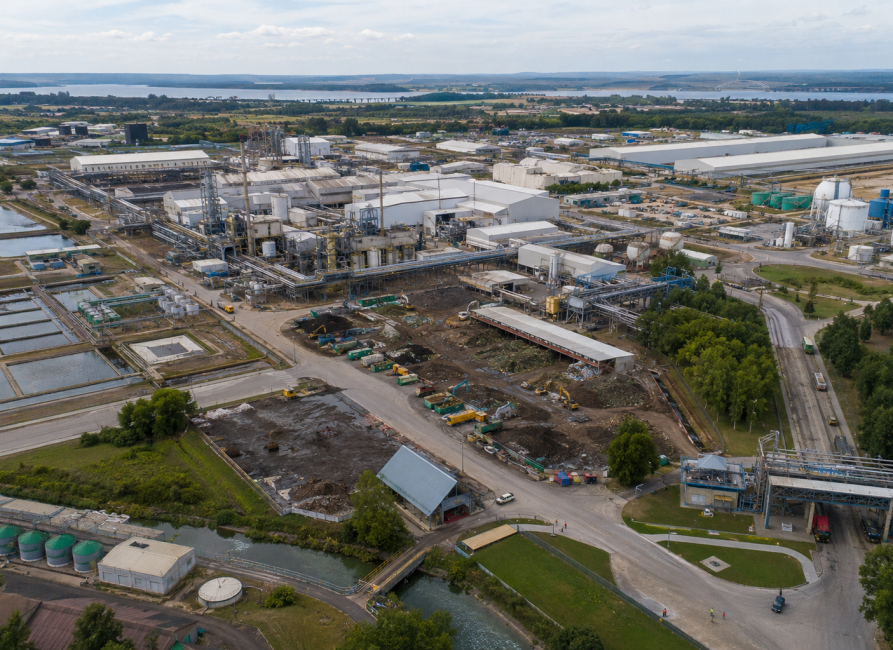 Why SWEEP Exists image Aerial view of a large industrial processing site, showing the scale and complexity of real operations.